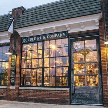 RRL Double RL and Company storefront Edgehill Village Nashville