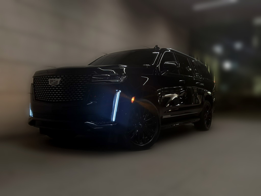 Black Cadillac Escalade ESV operated by Haykal for My Nashville Driver
