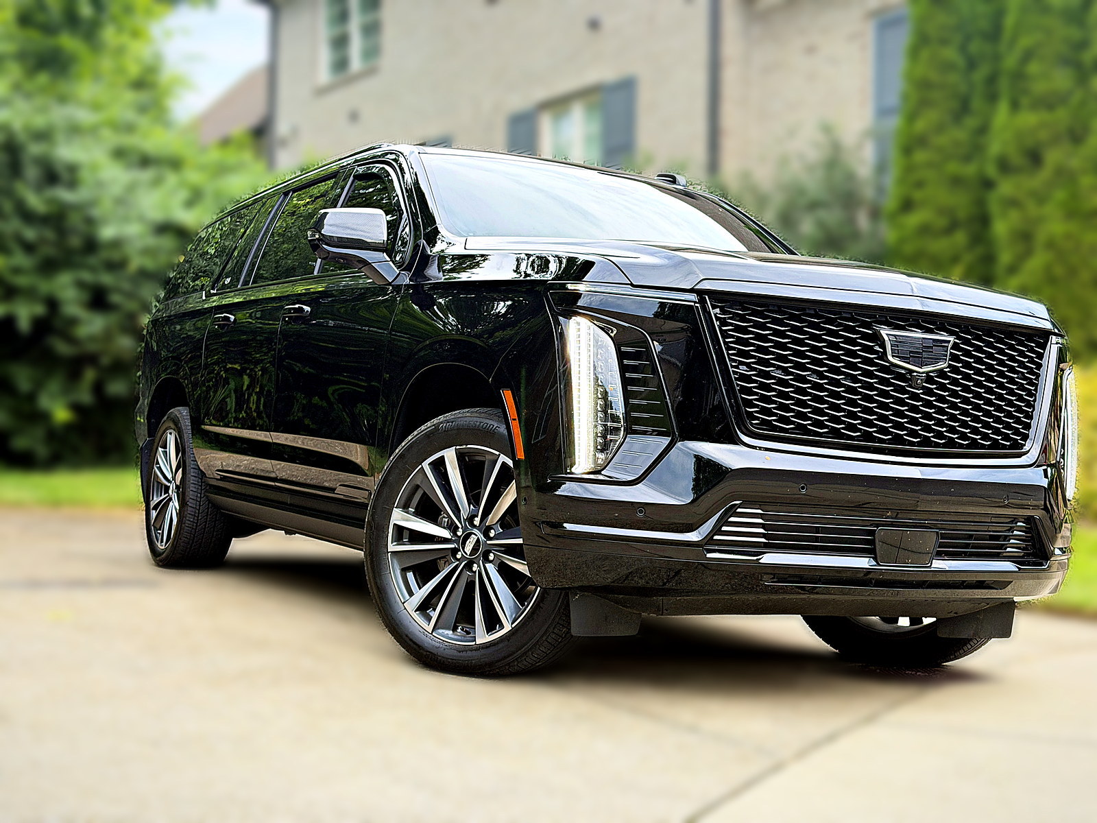 Black Cadillac Escalade ESV operated by Mina for My Nashville Driver